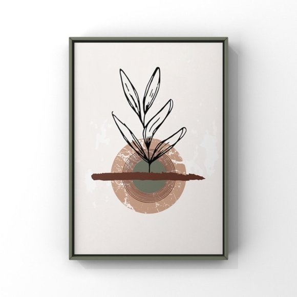 Triad Art & Design Other - Modern minimalist boho abstract wall art print